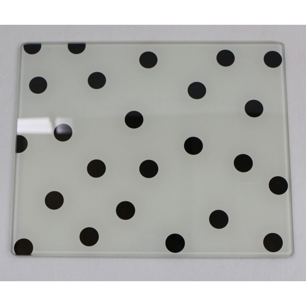 Kate Spade Lenox Glass Serving Tray Set 2 Kitchen Decor 10x13 10x7.5